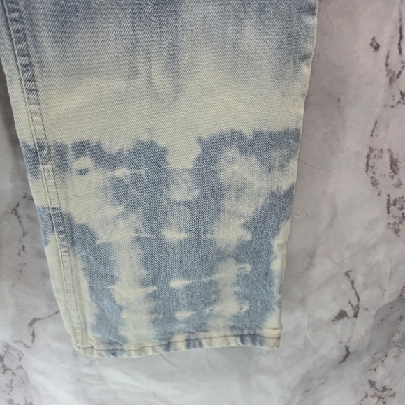Levis Jeans Women 29x31 Vintage 90s 917 High Rise Bootcut Tie Dye Rigid Denim L2 - Picture 4 of 12